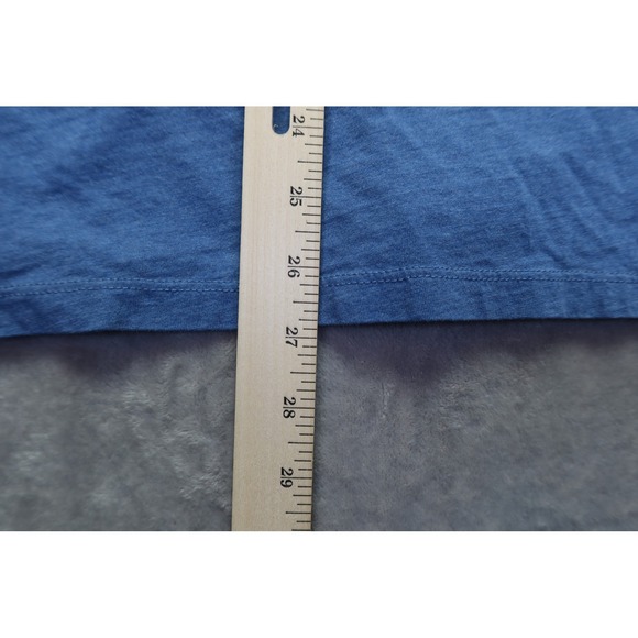 Vineyard Vines Mens Long Sleeve T Shirt Blue Football‎ Whale Pocket Graphic M - Picture 10 of 10